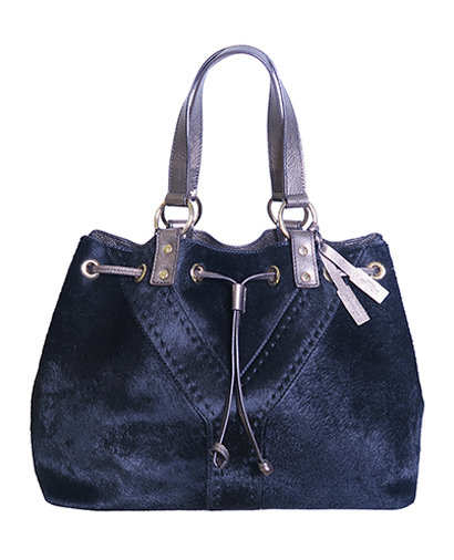 Pony Hair Open Tote, front view